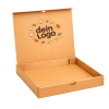 Pizza karton mit logo - Italy Model Braun – Bild 2