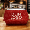 Individuell bedruckte Burgerbox mit Ihrem Logo – Kartona Österreich