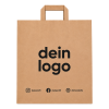 Papierbeutel mit Henkel