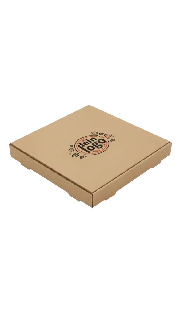 Pizzakarton H – Kraftbraun