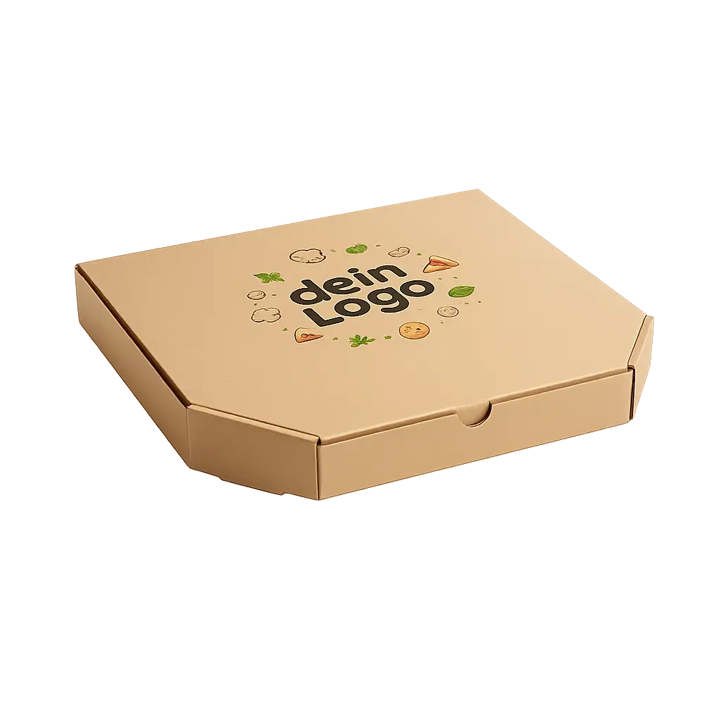 Pizzakarton Treviso – Kraftbraun