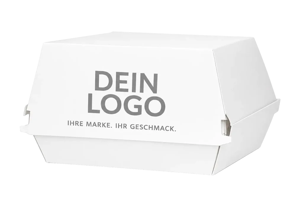 Burgerbox mit Logo